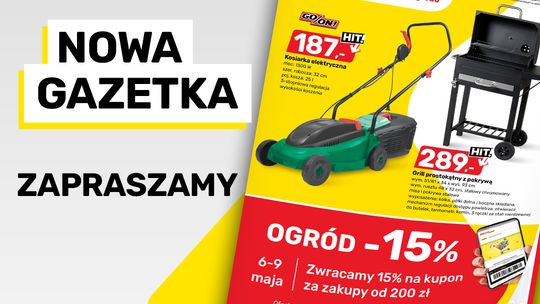 Brico Marche Myszków: promocje 6-9 maja. 15% rabat na cały ogród!