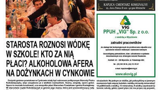 DOŻYNKI BĘDĄ BEZALKOHOLOWE? TO BYŁBY CHYBA PIERWSZY PRZYPADEK!