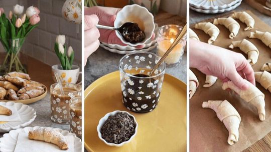 Kruche rogaliki z 3 składników – szybki przepis na maślane pyszności