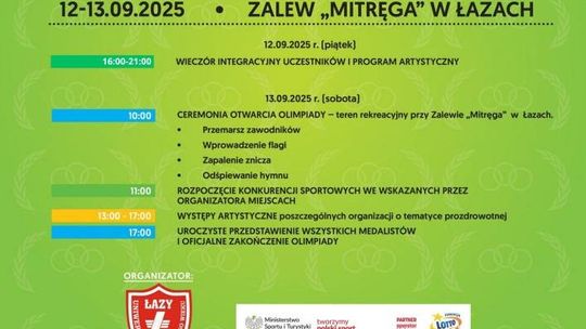 MIĘDZYNARODOWA OLIMPIADA UTW W ŁAZACH 2025