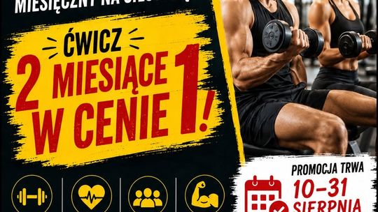 MOSIR POTRZYMUJE WAKACYJNĄ PROMOCJĘ NA SIŁKĘ