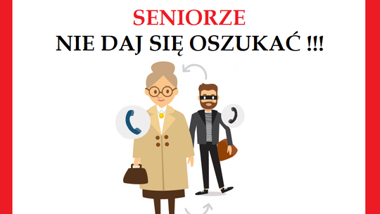 MYSZKÓW. 92-LETNIA SENIORKA STRACIŁA 70 TYS. ZŁ OSZUKANA METODĄ NA POLICJANTA