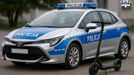MYSZKÓW. PIJANY NA HULAJNODZE ELEKTRYCZNEJ