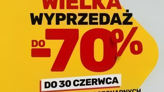 Od dzisiaj wyprzedaż w Brico Marche Myszków!