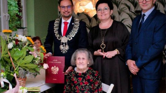 Pani Czesława Wolska 100 urodziny!