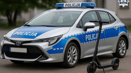 Pijany 31- latek jechał hulajnogą elektryczną