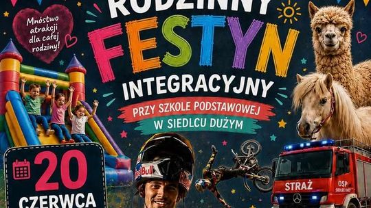 Siedlec Duży: festyn przy szkole 20 czerwca. Będą akrobacje na motocyklu!