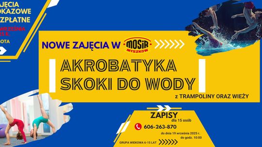 SKACZ DO WODY Z TRAMPOLINY! W MOSIR MYSZKÓW