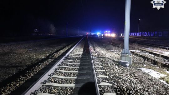 ŚMIERTELNY WYPADEK NA TORACH W PORAJU. ZGINĄŁ 50-LETNI MEŻCZYZNA