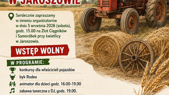 Zlot Ciągników i Samoróbek w Jaroszowie