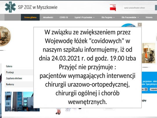 CHIRURDZY PRZESTANĄ OPEROWAĆ.  MAJĄ LECZYĆ COVID-19