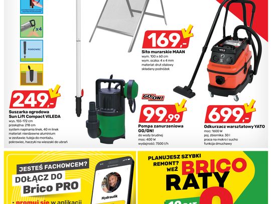 Co ciekawego w Brico Marche Myszków? Gazetka 12-14 sierpnia