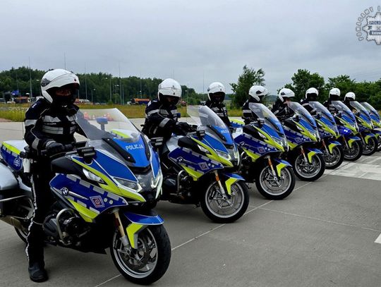 Ćwiczenia Motocyklowej Asysty Honorowej