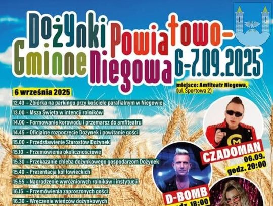 Dożynki Powiatowo-Gminne w Niegowie