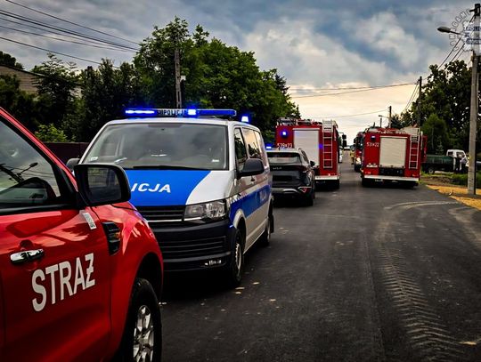 DWAJ MĘŻCZYŹNI ZGINĘLI PODCZAS ROZBIÓRKI BUDYNKU W LGOCIE GÓRNEJ W GMINIE KOZIEGŁOWY