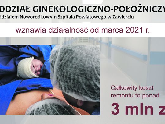 GINEKOLOGIA MA POWRÓCIĆ W MARCU