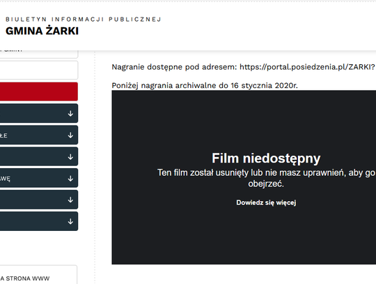 Gmina Żarki chwali się rankingiem na „najlepszy BIP”. A to jeden z gorszych!