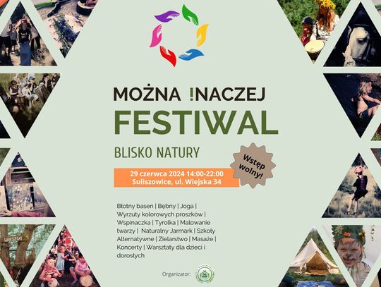 II Festiwal Blisko Natury „MOŻNA INACZEJ”! SULISZOWICE Gmina Żarki sobota 29 czerwca 2024r.