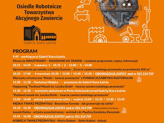INDUSTRIADA 2026 w Zawierciu. Osiedle TAZ stanie się przestrzenią historii, sztuki i przemysłowych opowieści
