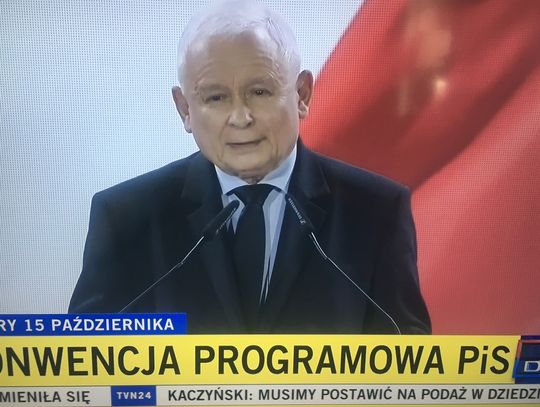 Jarosław Kaczyński w Końskich o zdrowiu Polaków: TRZEBA TU ZROBIĆ JAKIEŚ KOMBINAJCE