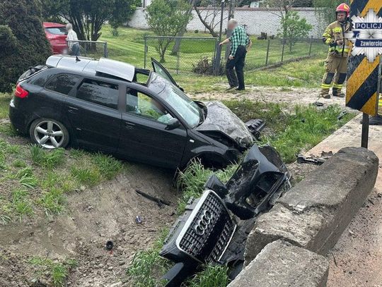 JECHAŁ ZA SZYBKO SKOŃCZYŁ PODRÓŻ W ROWIE