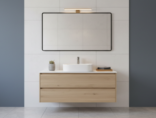 Klasyka i Nowoczesność: Prostokątne Lustro Łazienkowe Klasyka i Nowoczesność: Prostokątne Lustro Łazienkowe