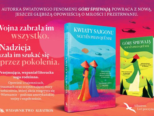 Kwiaty Sajgonu– nowa powieść Nguyễn Phan Quế Mai w księgarniach