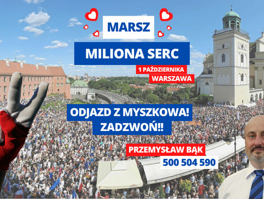 Marsz Miliona Serc. Ogromne zainteresowanie