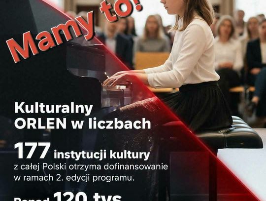 MGOK w Żarkach zdobył wsparcie z programu "Kulturalny ORLEN”