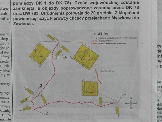 MIĘDZY MYSZKOWEM A ZAWIERCIEM BĘDZIE WPROWADZONY RUCH WAHADŁOWY