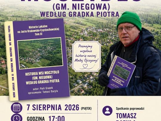 Moczydło na kartach książki. Spotkanie z historią w Bibliotece w Niegowie