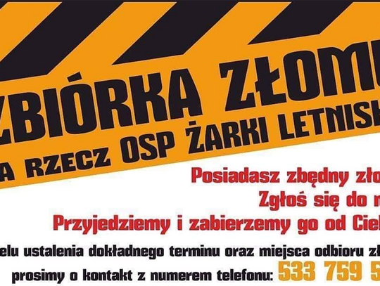 Oddasz złom wesprzesz strażaków