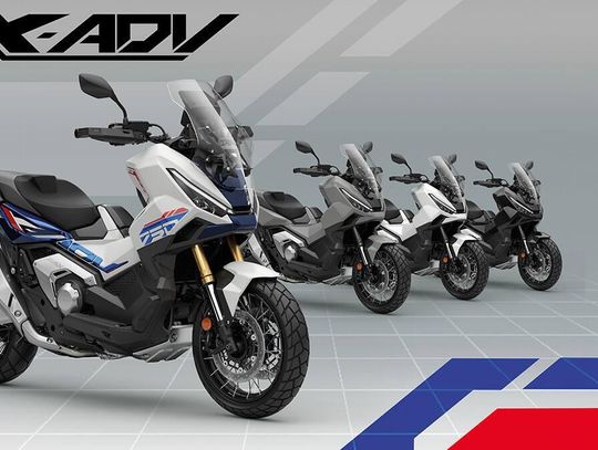 Odświeżona paleta kolorów dla modeli Honda Forza 750 i X-ADV na rok 2026