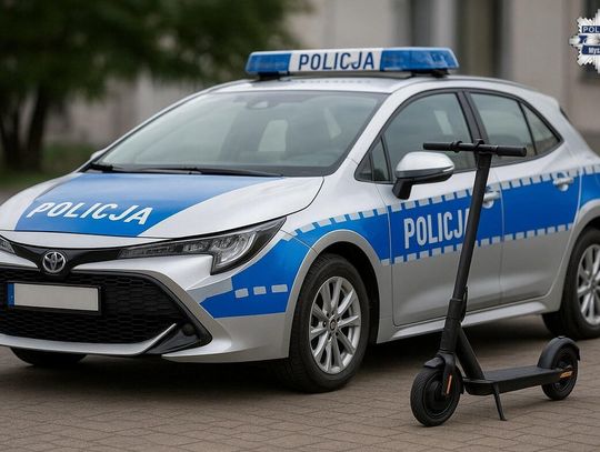 Pijany 31- latek jechał hulajnogą elektryczną