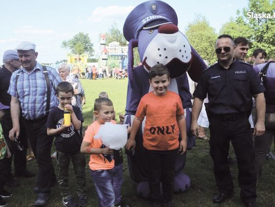 POLICJANCI AKTYWNIE WŁĄCZYLI SIĘ W RODZINNY PIKNIK