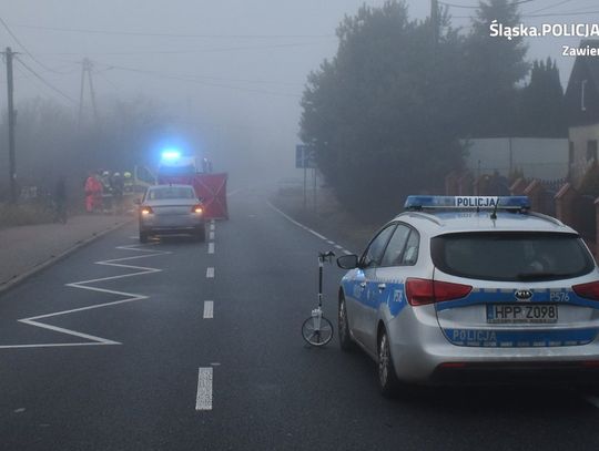 Policyjne statystyki odbiciem pogarszających się warunków drogowych: ŚMIERTELNE POTRĄCENIE PIESZEJ W NIEGOWONICACH