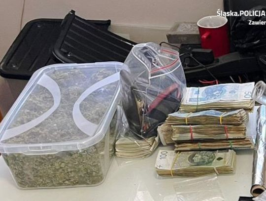 Ponad kilogram narkotyków u mieszkańca Pilicy
