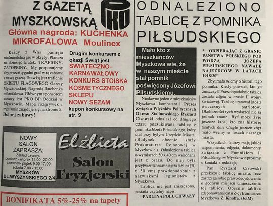 PRZEJŚCIE PODZIEMNE MA 27 LAT