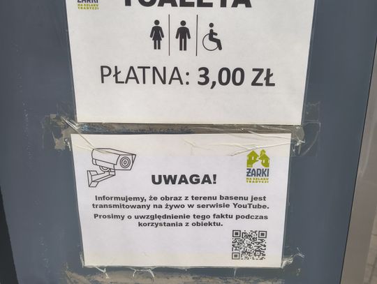 Publiczna transmisja z basenu w Żarkach. Pytamy naszych czytelników co o tym sądzą?