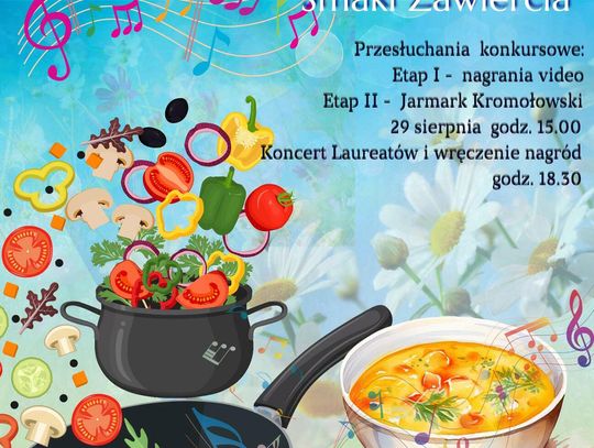 SMAKI ZAWIERCIA. Konkurs w czasie Jarmarku w Kromołowie