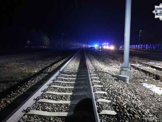 ŚMIERTELNY WYPADEK NA TORACH W PORAJU. ZGINĄŁ 50-LETNI MEŻCZYZNA