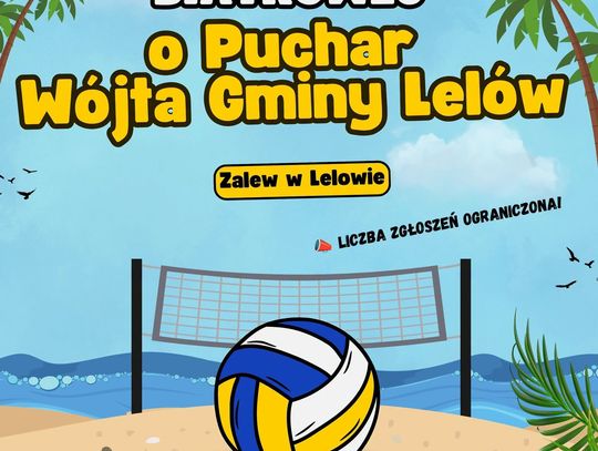 Turniej siatkówki plażowej o Puchar Wójt Gminy Lelów