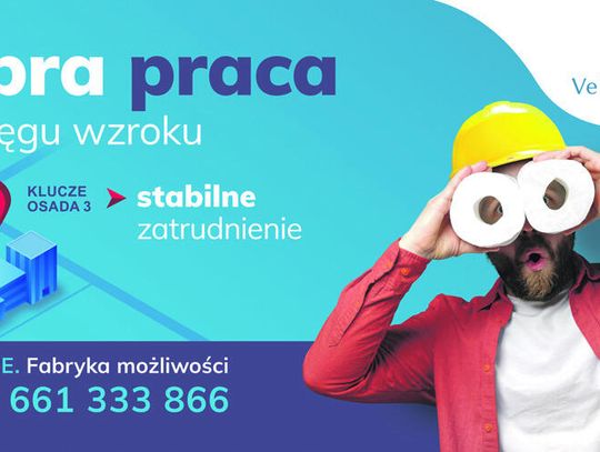 Velvet CARE: SZUKAMY PRACOWNIKÓW DO ZAKŁADU W KLUCZACH