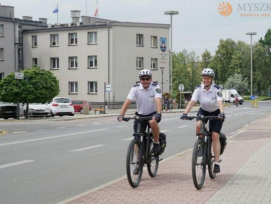 W Myszkowie ruszyły patrole rowerowe W Myszkowie ruszyły patrole rowerowe