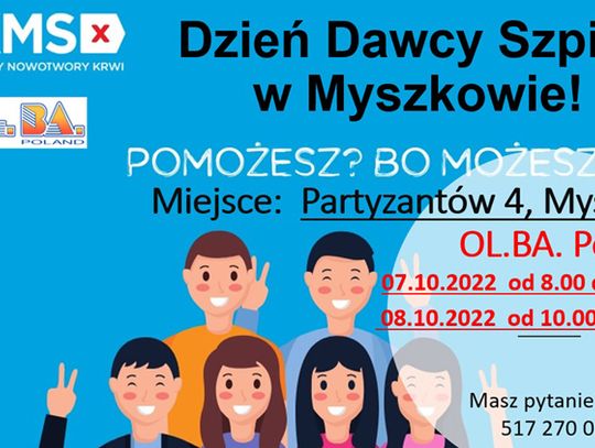 Wpisz się do bazy dawców szpiku! Pracownicy firmy OL.BA chcą uratować swoją koleżankę!