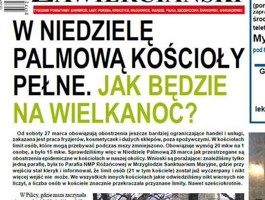 Zawierciański sanepid apeluje: BĄDŹMY ODPOWIEDZIALNI W ŚWIĘTA