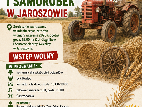 Zlot Ciągników i Samoróbek w Jaroszowie