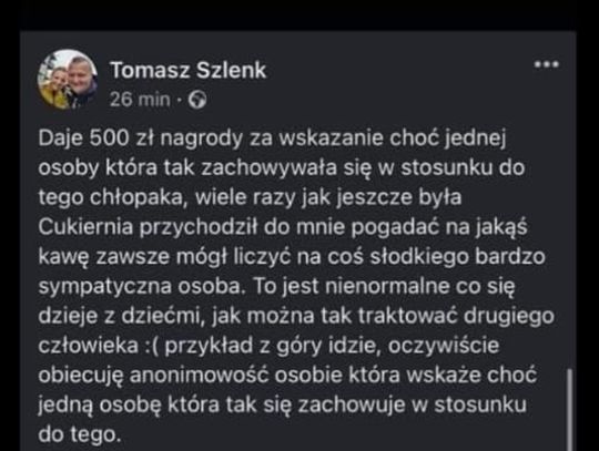 Znęcały się nad chorym psychicznie mężczyzną. Myszkowska policja przesłuchała 11-latkę bez udziału psychologa!