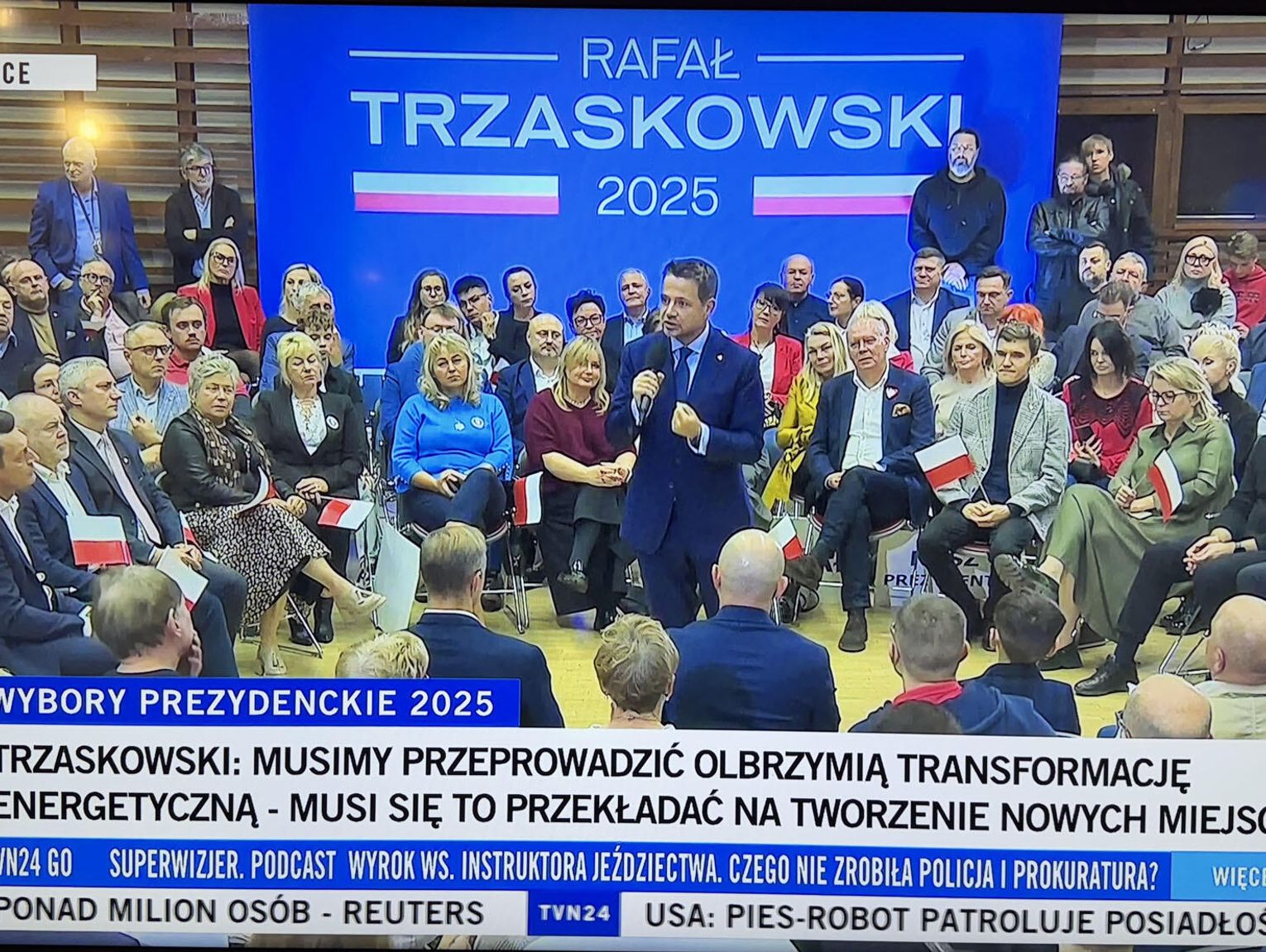 Rafał Trzaskowski w Sosnowcu i Częstochowie