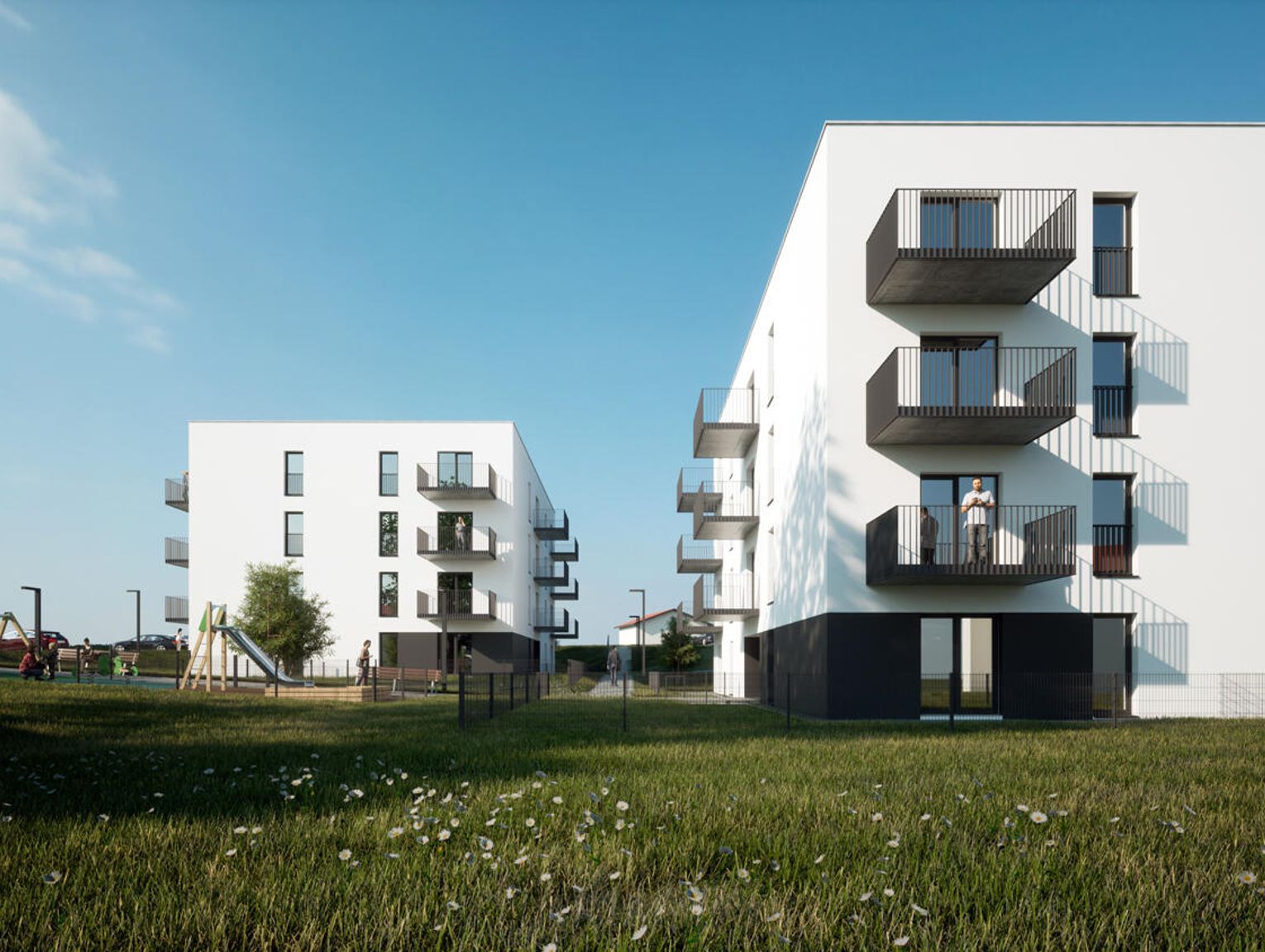 Dzień Otwarty w nowobudowanych budynkach przy ul. Topolowej w Łazach